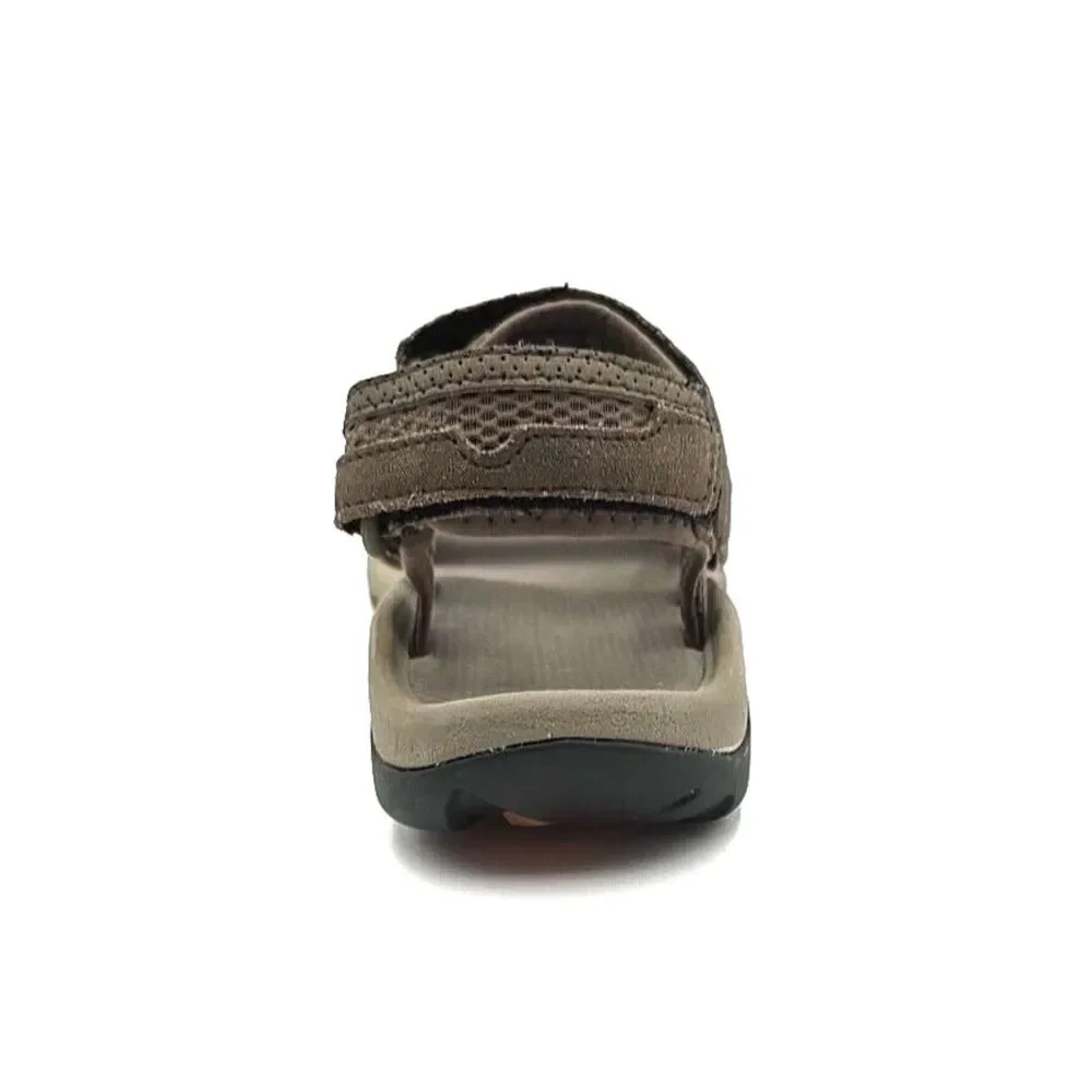 MENS TEVA HUDSON‎ HIKING SANDAL BUNGEE CORD SUEDE WATER SPORTS STRAPS Sz 9